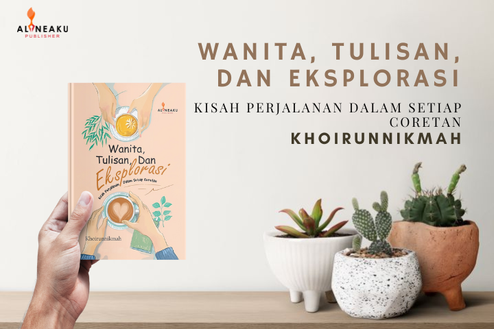 Banner wanita tulisan